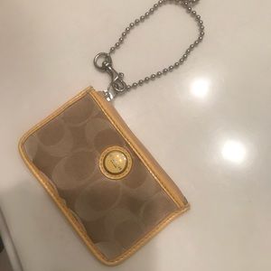 Coach card and money holder